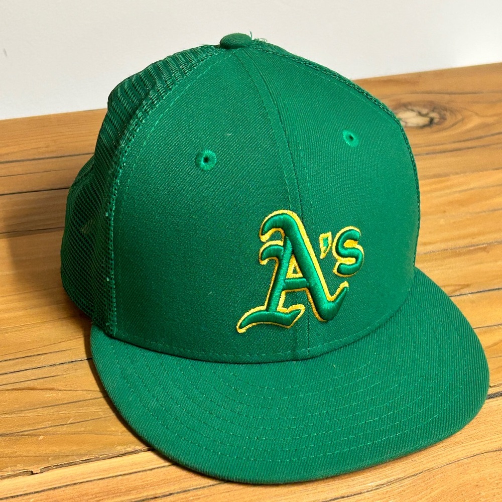 New Era A’s Baseball Hat - Size 7 1/4